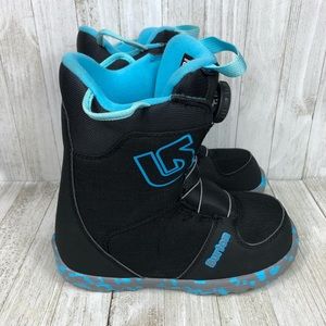 Youth Burton GROM BOA Snowboard Snow Boot Size 3